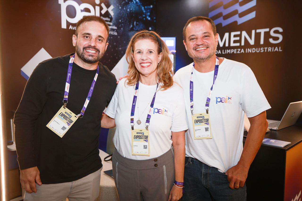 Sócios da pAI: Eduardo Martins, Cris Barata, Raphael Barata